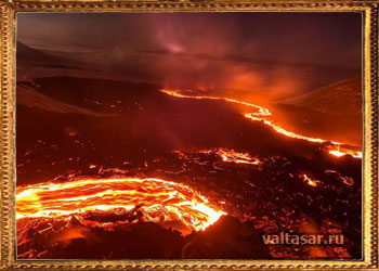 пепел, лава и магма