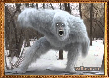 снежный человек встречается и в Южной Азии