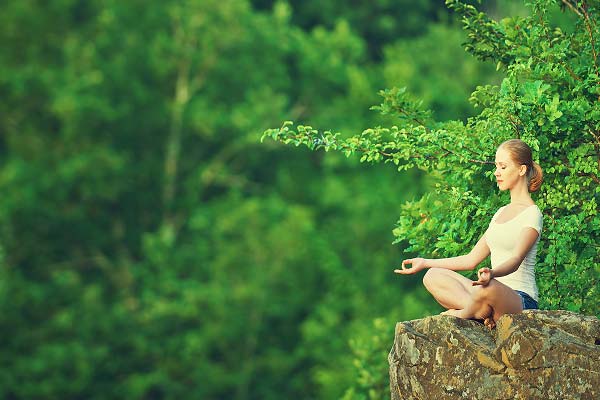 медитация на природе