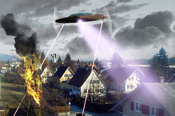 НЛО над городом