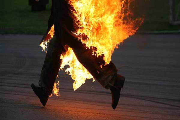 самовозгорание человека