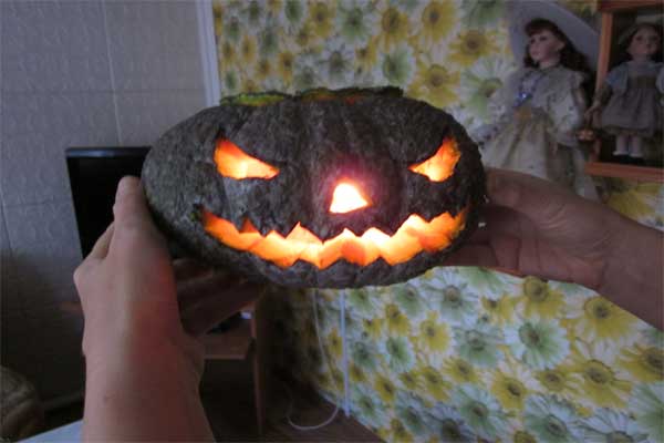тыква на Хэллоуин фото