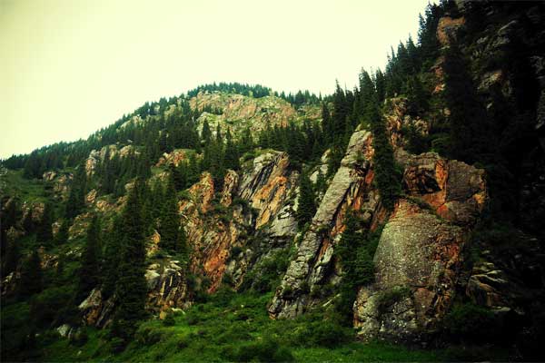 горный пейзаж фото