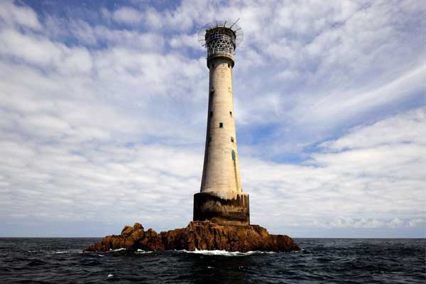 Маяк на острове Бишоп