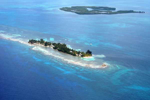 остров в Карибском море фото