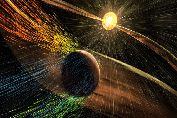 Солнце - источник магнитных бурь