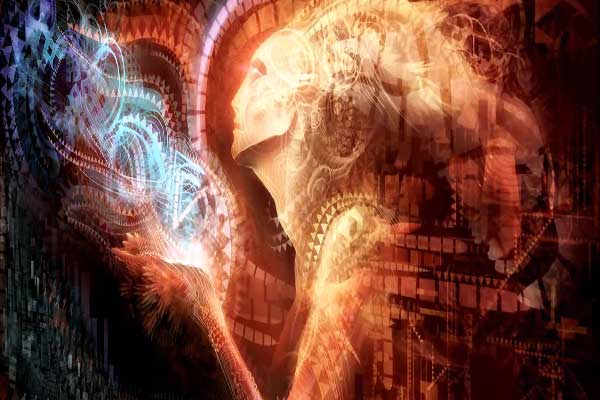 человек экстрасенс абстракция фото