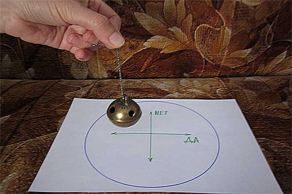 гадание с маятником