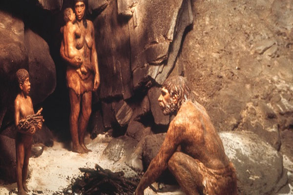 каменный век, пещерные люди