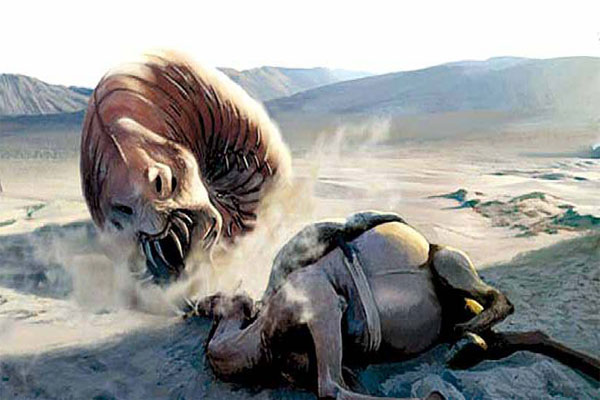 мифический червь Олгой Хорхой