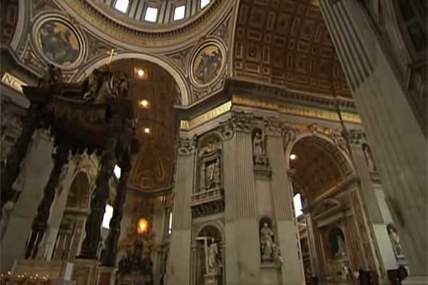 интерьер собора св. Петра