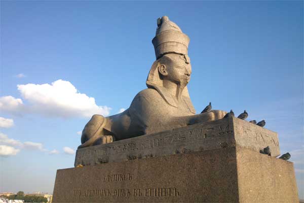 сфинкс в Петербурге фото