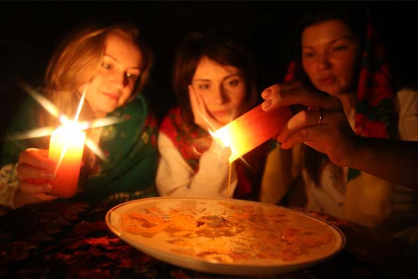 гадание на воск