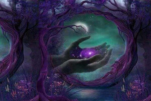 лунный свет в руках - мистика