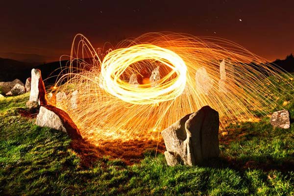 магический круг, мистическая энергия