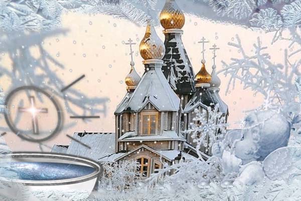 Крещение 2019 - храм в снегу