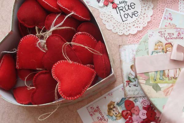 плюшевое сердце