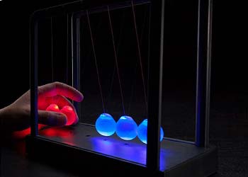 сеанс гипноза - маятник Ньютона