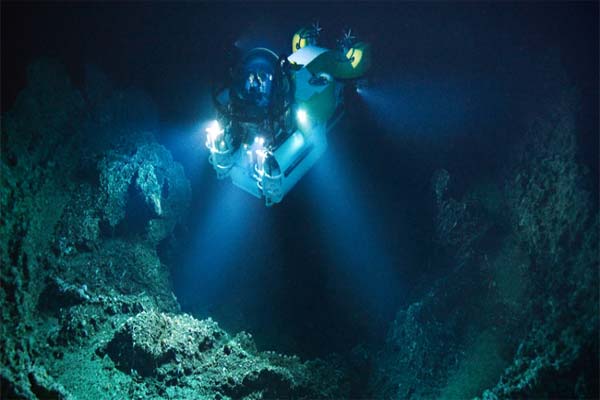 погружение подводного аппарата