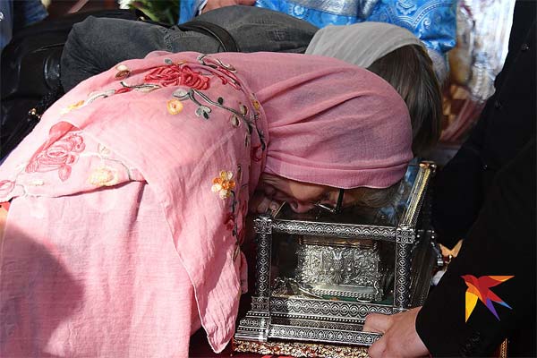 поклонение мощам Спиридона Тримифунтского, Москва 2018