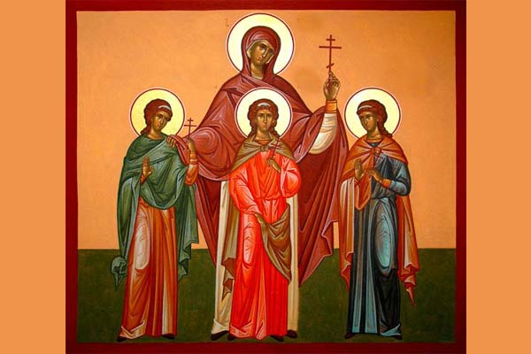 Икона Вера, Надежда, Любовь и мать их София
