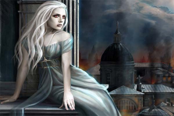 молодая девушка Банши