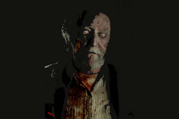 жуткий зомби