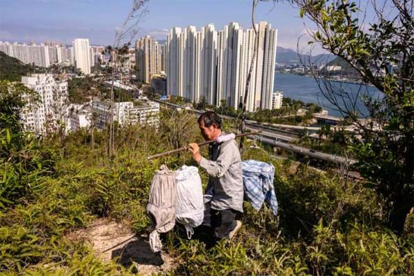 окраина мегаполиса