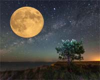 полная Луна в мае