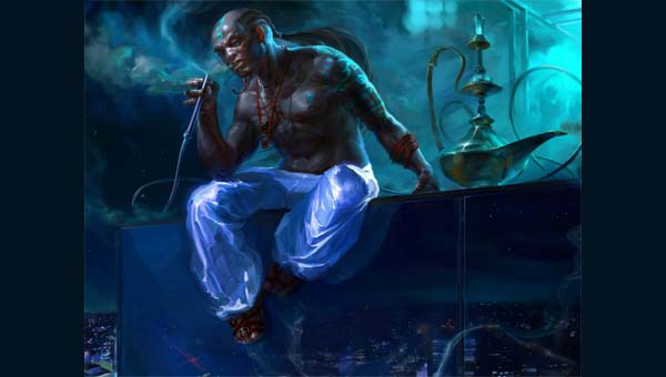 джинн исполняет желания