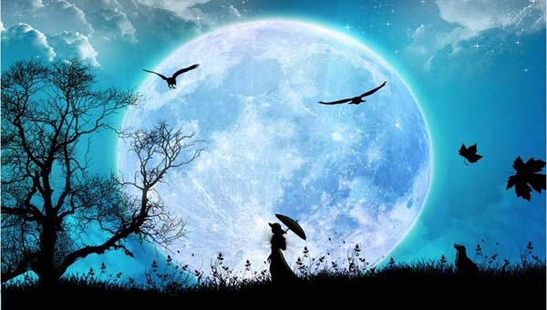 Мистическая полная Луна