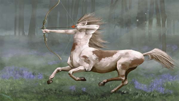 Кентавр с луком