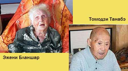 люди рекордсмены: самые старые люди