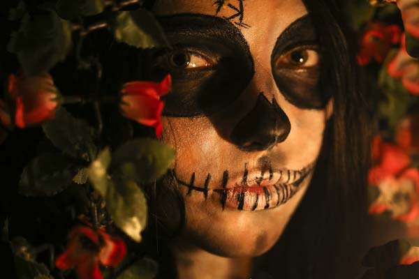 грим на Хэллоуин