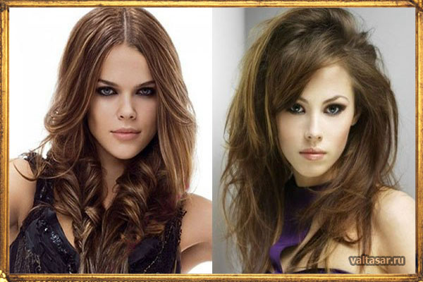 объемная прическа