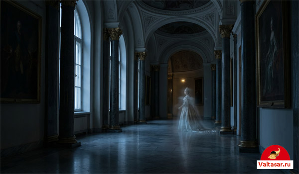 привидение во дворце