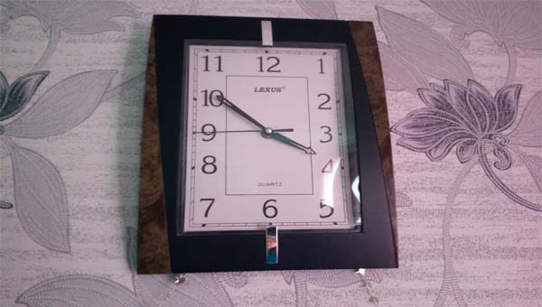 время на часах