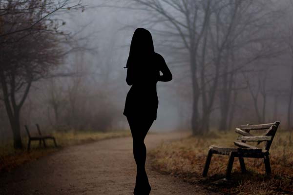 Девушка в парке