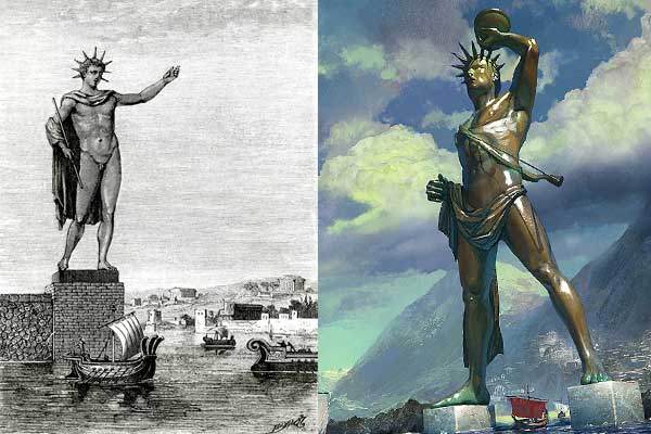 Колосс Родосский статуя