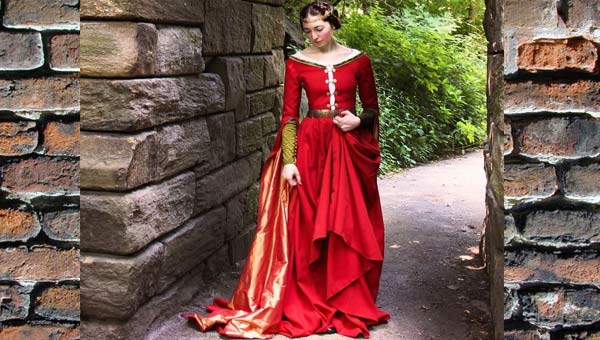 невеста в красном в Италии