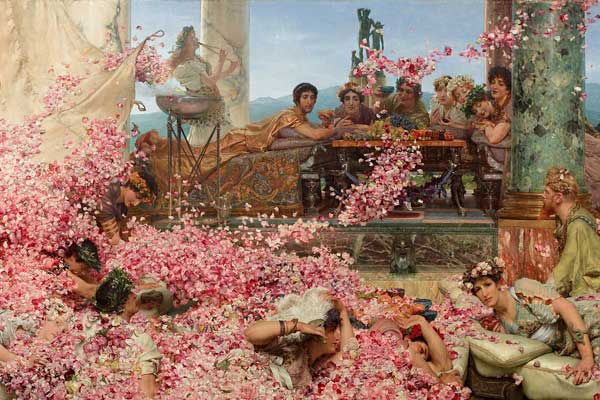картина "пиршество Гелиогабала"
