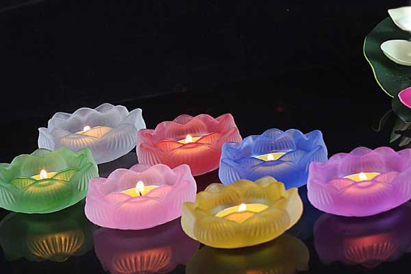 разноцветные свечи