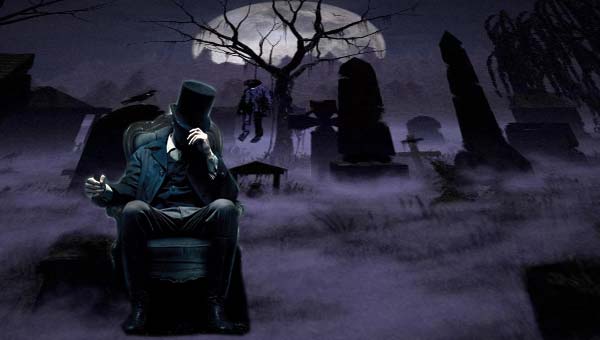 дьявол на кладбище