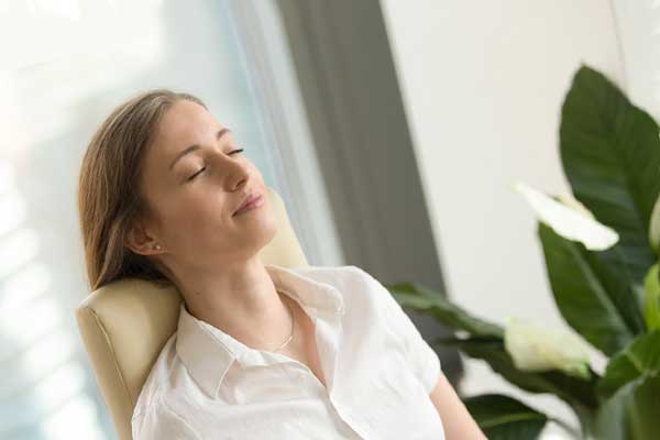 медитация в офисе