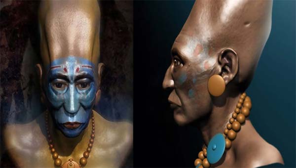 вытянутые черепа индейцев инка