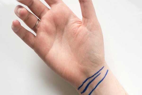 линии на запястье