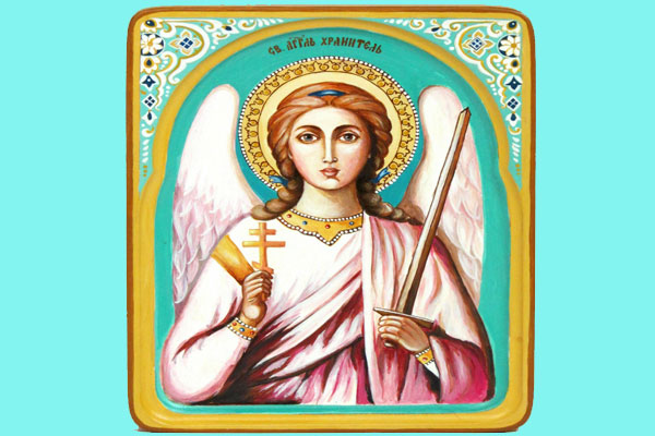 ангел на иконе