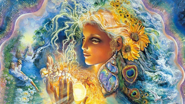 духовная сила, девушка