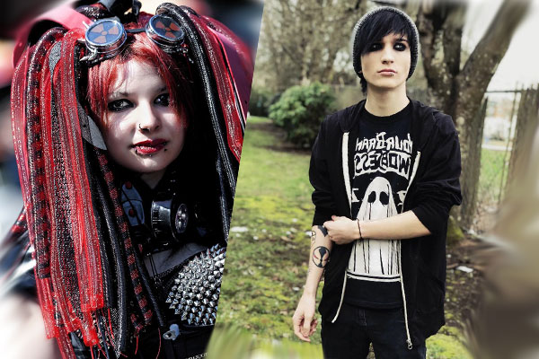 подростки готы