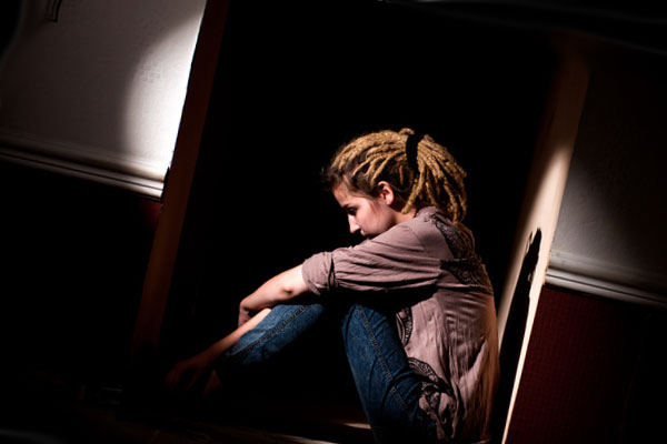 девочка в депрессии